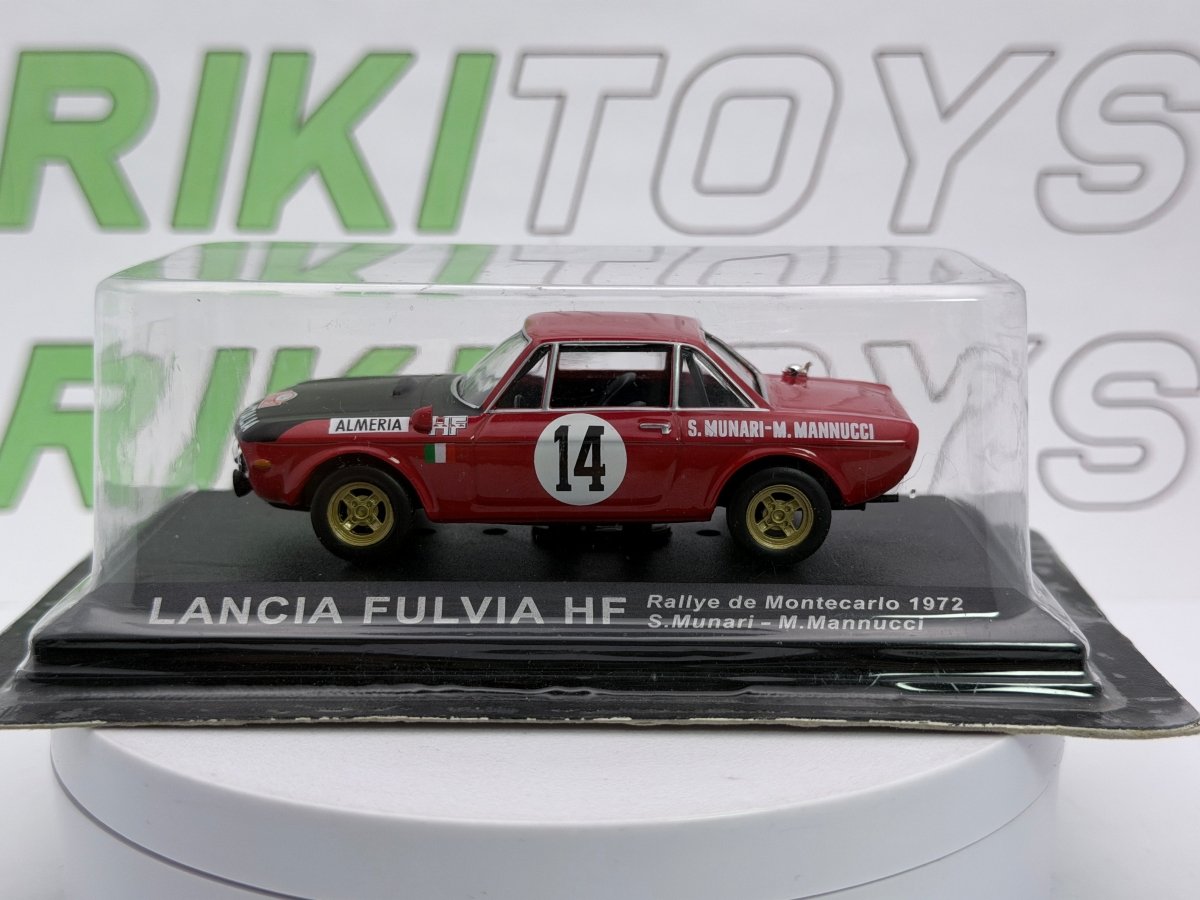 Lancia Fulvia HF Edicola 1/43 Rosso 1972 - RikiToys - Edicola
