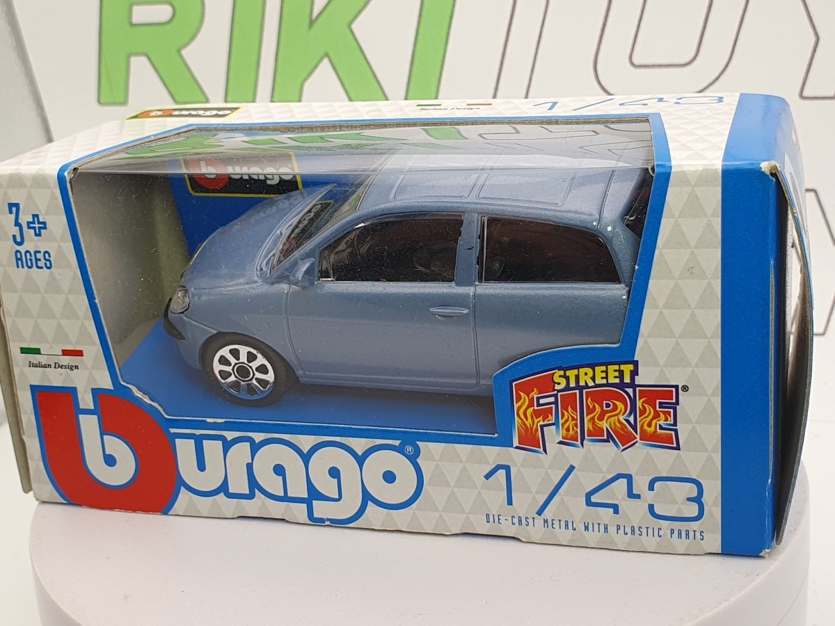 Lancia Ypsilon Burago 1/43 Azzurro 2003 - RikiToys - Burago