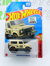 Land Rover Defender 90 Hot Wheels 1/60 Beige - RikiToys - Hot Wheels#