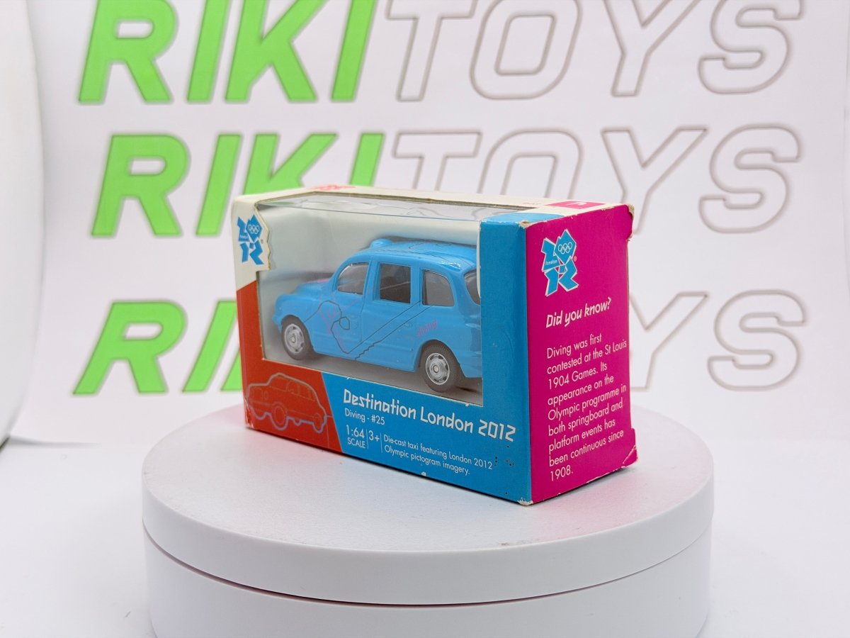 London Taxi Corgi 1/64 Azzurro - RikiToys - Corgi