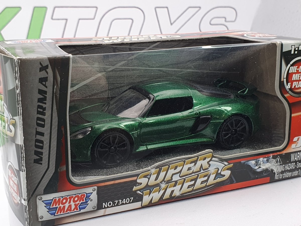 Lotus Exige Motor Max 1/43 Verde 2008 - RikiToys - Motor Max