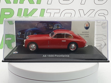 Maserati A6 1500 Pininfarina Leo Models 1/43 Rosso 1949 - RikiToys - Leo Models