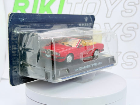 Maserati Biturbo Spider Edicola 1/43 Rosso 1985 - RikiToys - Edicola#