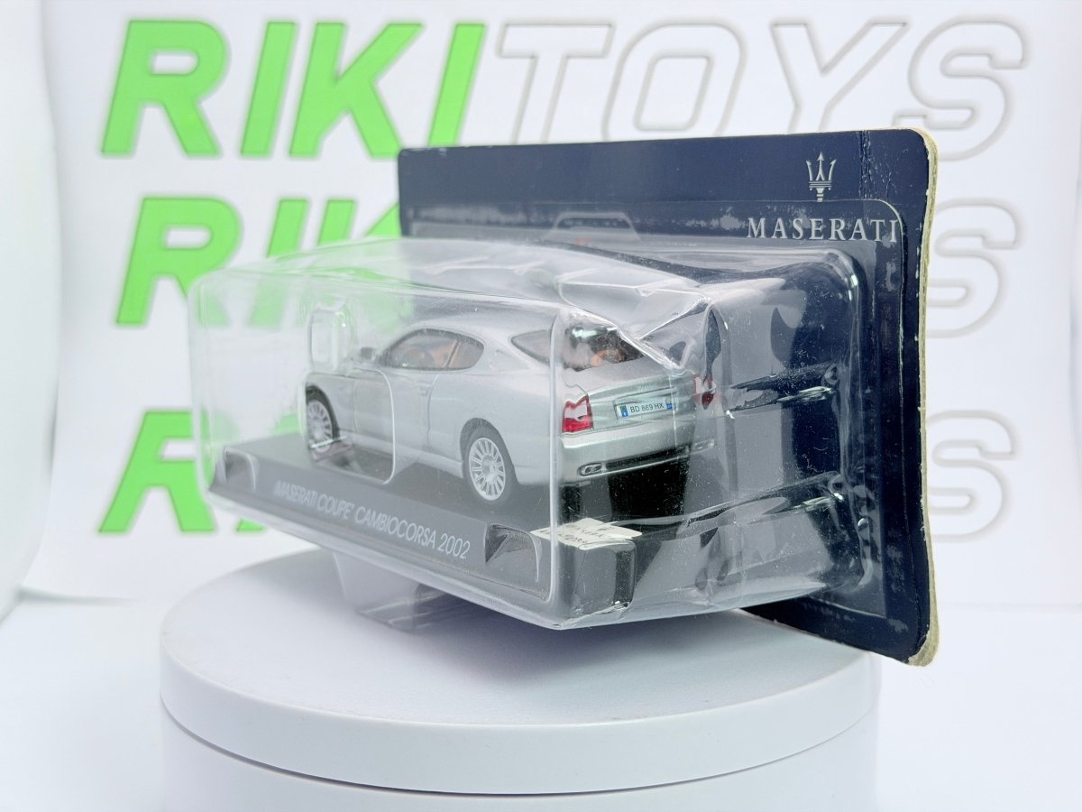 Maserati Coupé Cambiocorsa Edicola 1/43 Argento 2002 - RikiToys - Edicola#