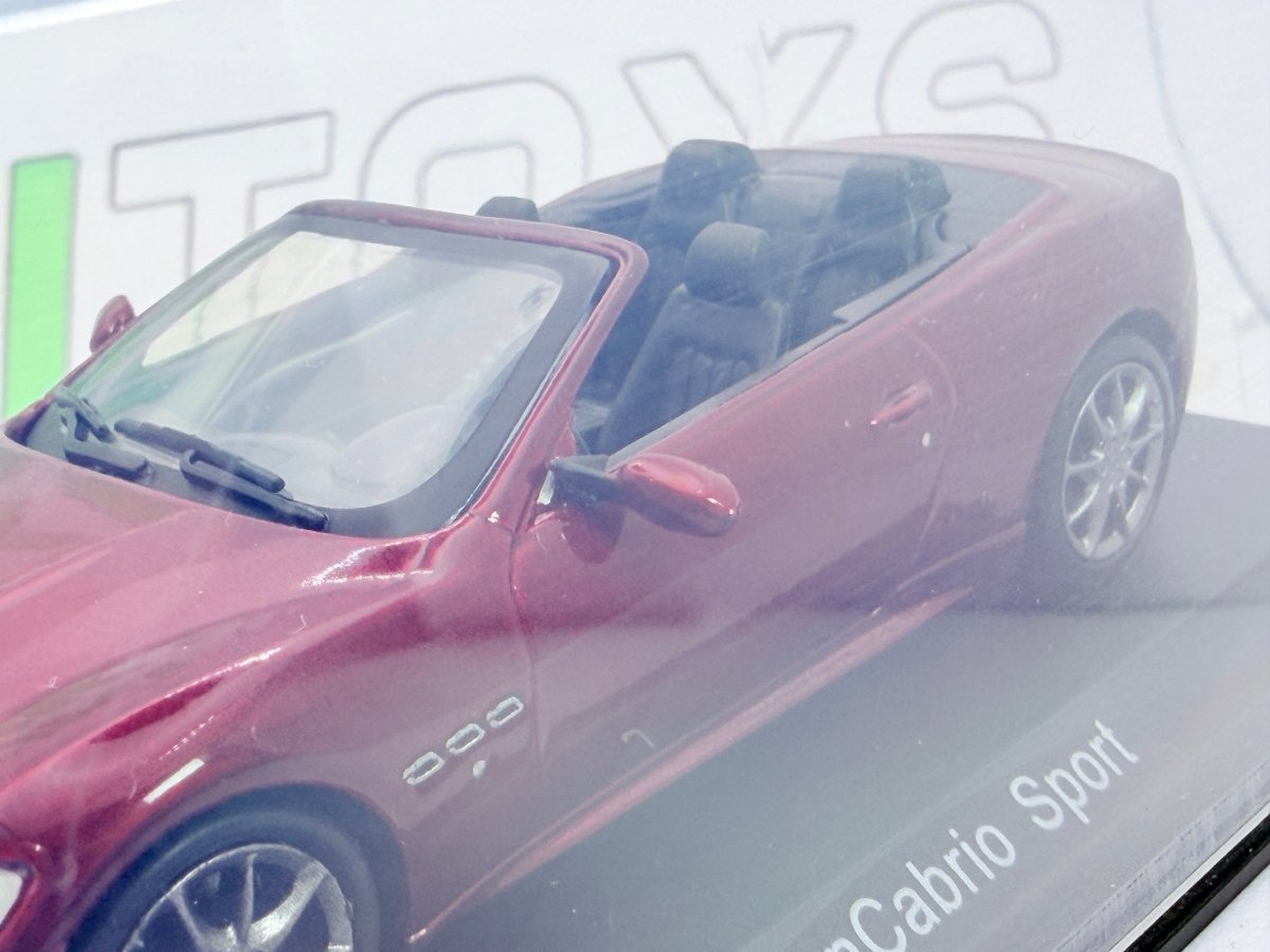 Maserati Gran Cabrio Sport Edicola 1/43 Rosso Metallizzato - RikiToys - Edicola#