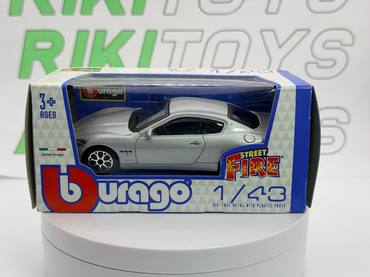 Maserati Gran Turismo Burago 1/43 Argento - RikiToys - Burago