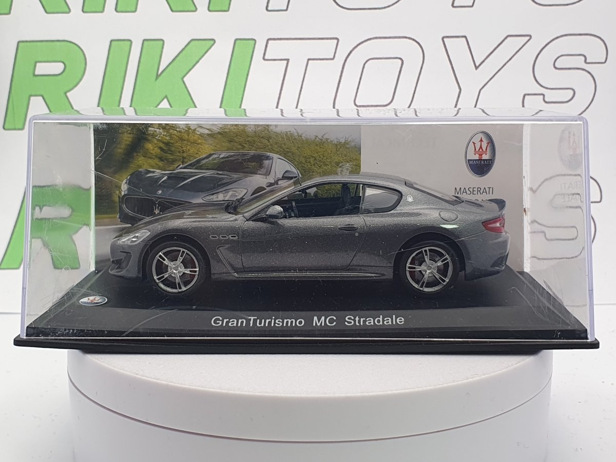 Maserati Gran Turismo MC Stradale LeoModels 1/43 Grigio metallizzato - RikiToys - LeoModels