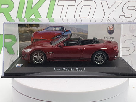 Maserati GranCabrio Leo Models 1/43 Bordeaux 2010 - RikiToys - Leo Models