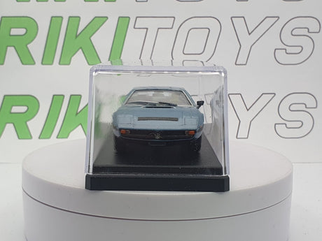 Maserati Merak 2000 Gt Leo Models 1/43 Azzurro metallizzato 1972 - RikiToys - Leo Models