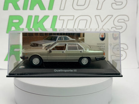 Maserati Quattroporte 3 Leo Models 1/43 Grigio metallizzato 1983 - RikiToys - Leo Models