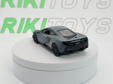 Mc Laren 675 LT Coupé Welly 1/38 Grigio - RikiToys - Welly
