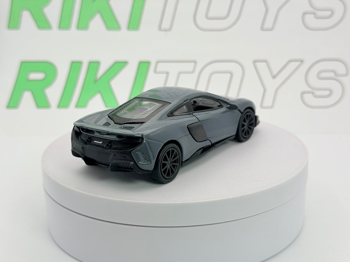 Mc Laren 675 LT Coupé Welly 1/38 Grigio - RikiToys - Welly