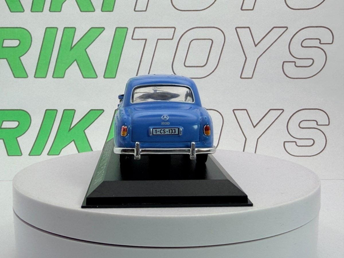 Mercedes Benz 180 Ponton Edicola 1/43 Azzurro - RikiToys - Edicola