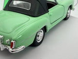 Mercedes Benz 190 SL Welly 1/38 Verde 1955 - RikiToys - Welly