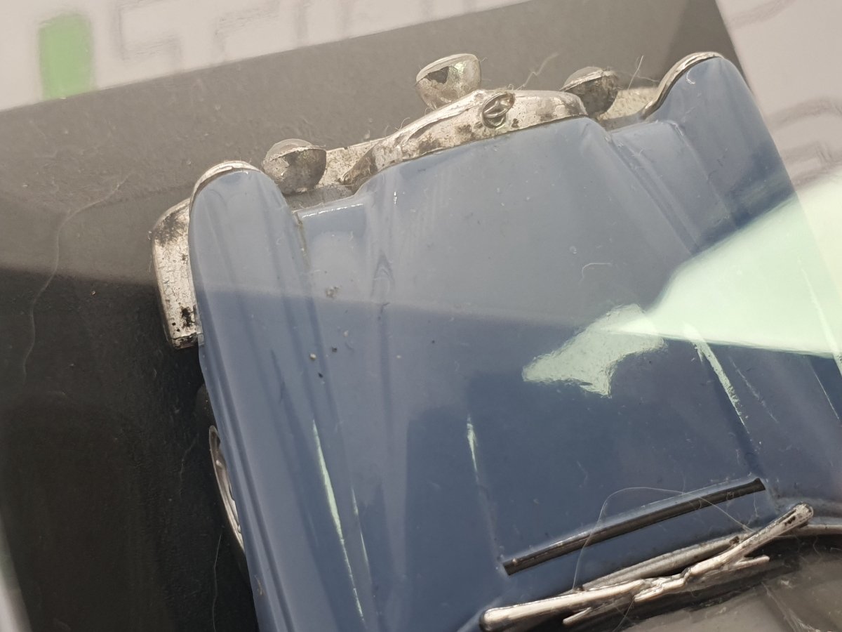 Mercedes Benz 220 SE Edicola 1/43 Celeste - RikiToys - Edicola