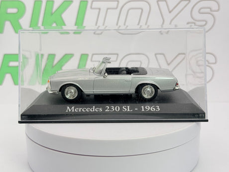 Mercedes Benz 230 SL Edicola 1/43 Argento 1963 - RikiToys - Edicola