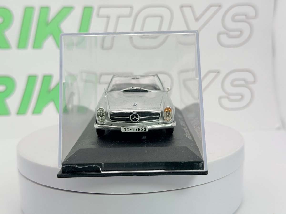Mercedes Benz 230 SL Edicola 1/43 Argento 1963 - RikiToys - Edicola