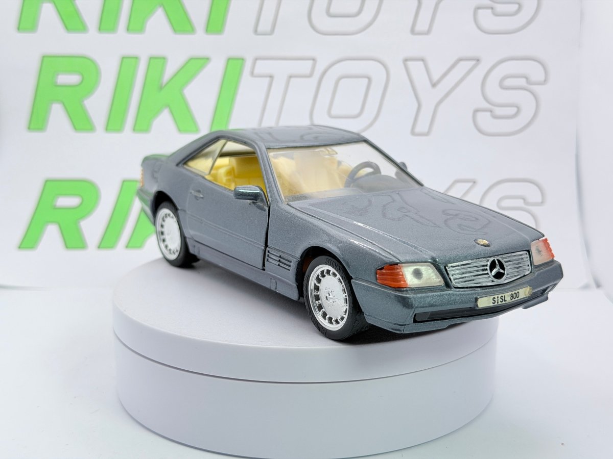 Mercedes Benz 500 SL 1/24 Grigio metallizzato - RikiToys - RikiToys