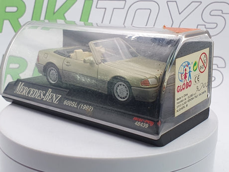 Mercedes Benz 600 SL New Ray 1/43 Oro 1992 - RikiToys - New Ray
