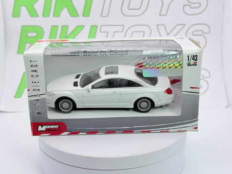 Mercedes Benz CL Coupé Mondo Motors 1/43 Bianco - RikiToys - Mondo Motors