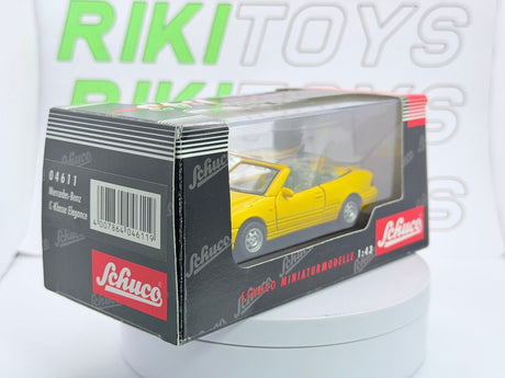 Mercedes Benz CLK 1a Serie Cabrio Schuco 1/43 Giallo - RikiToys - Schuco