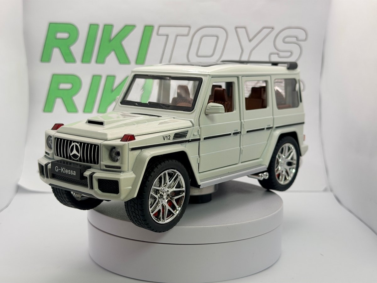 Mercedes Benz G63 AMG V12 Che Zhi 1/24 Bianco - RikiToys - Che Zhi
