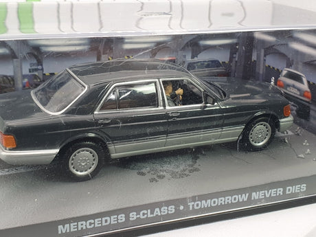 Mercedes Benz S Klass W 126 Edicola 1/43 Nero - RikiToys - Edicola
