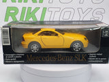 Mercedes Benz SLK 1a serie New Ray 1/32 Giallo - RikiToys - New Ray#