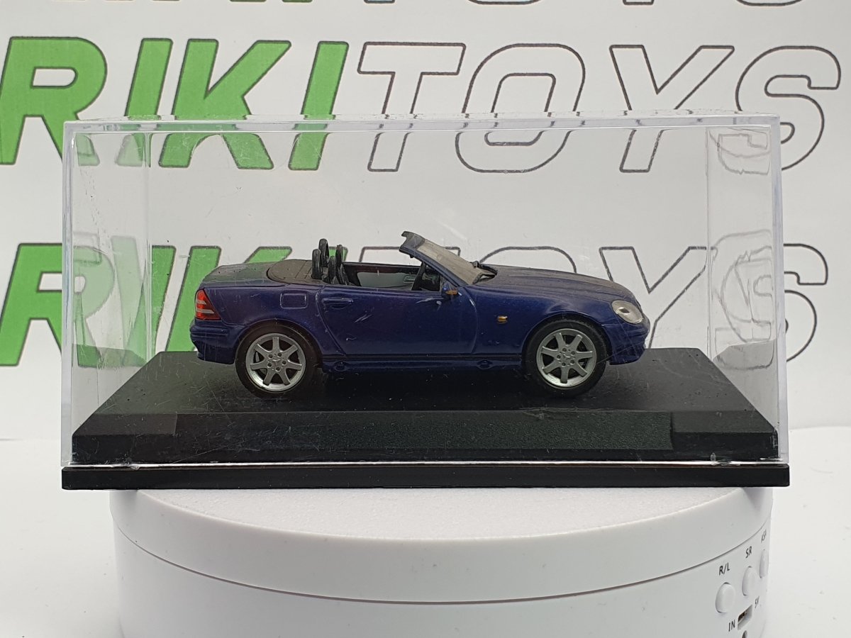 Mercedes Benz SLK 200 1a serie Edicola 1/43 Blu 1997 - RikiToys - Edicola#