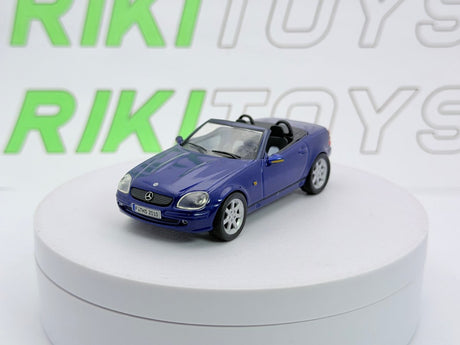Mercedes Benz SLK R 170 Edicola 1/43 Blu - RikiToys - Edicola