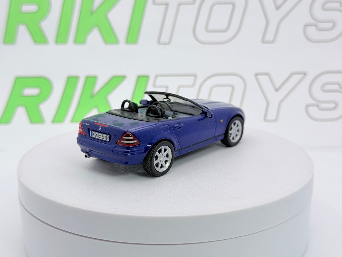 Mercedes Benz SLK R 170 Edicola 1/43 Blu - RikiToys - Edicola