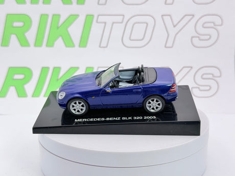 Mercedes Benz SLK R 170 Edicola 1/43 Blu metallizzato - RikiToys - Edicola