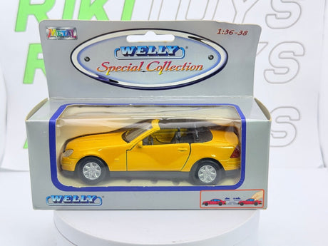 Mercedes Benz SLK R 170 Welly 1/38 Giallo - RikiToys - Welly#