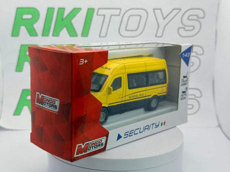 Mercedes Benz Sprinter Minibus Mondo Motors 1/45 Giallo - RikiToys - Mondo Motors