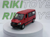 Mercedes Benz Sprinter Minibus Welly 1/43 Rosso - RikiToys - Welly