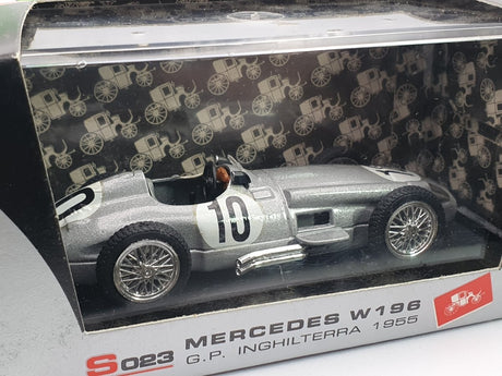 Mercedes Benz W 196 Brumm 1/43 Argento 1955 - RikiToys - Brumm