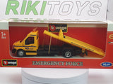 Mercedes Carro Attrezzi Burago 1/43 Giallo - RikiToys - Burago