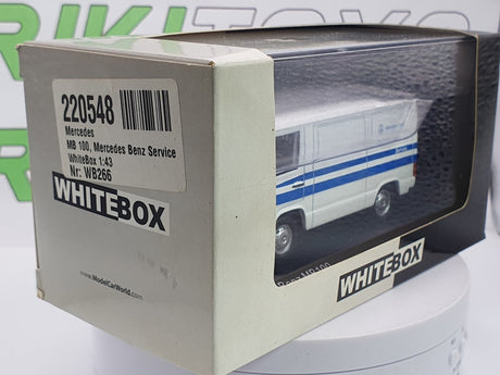 Mercedes MB 100 Whitebox 1/43 Bianco 1981 - RikiToys - Whitebox#