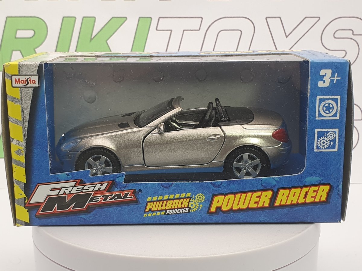 Mercedes SLK R171 Maisto 1/35 Argento 2005 - RikiToys - Maisto