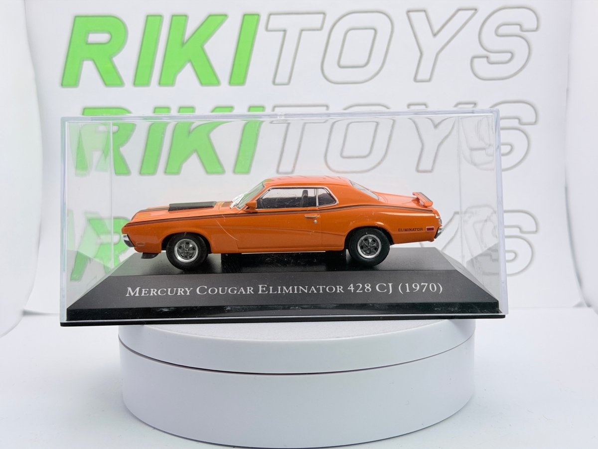 Mercury Cougar Eliminat Edicola 1/43 Arancione - RikiToys - Edicola#