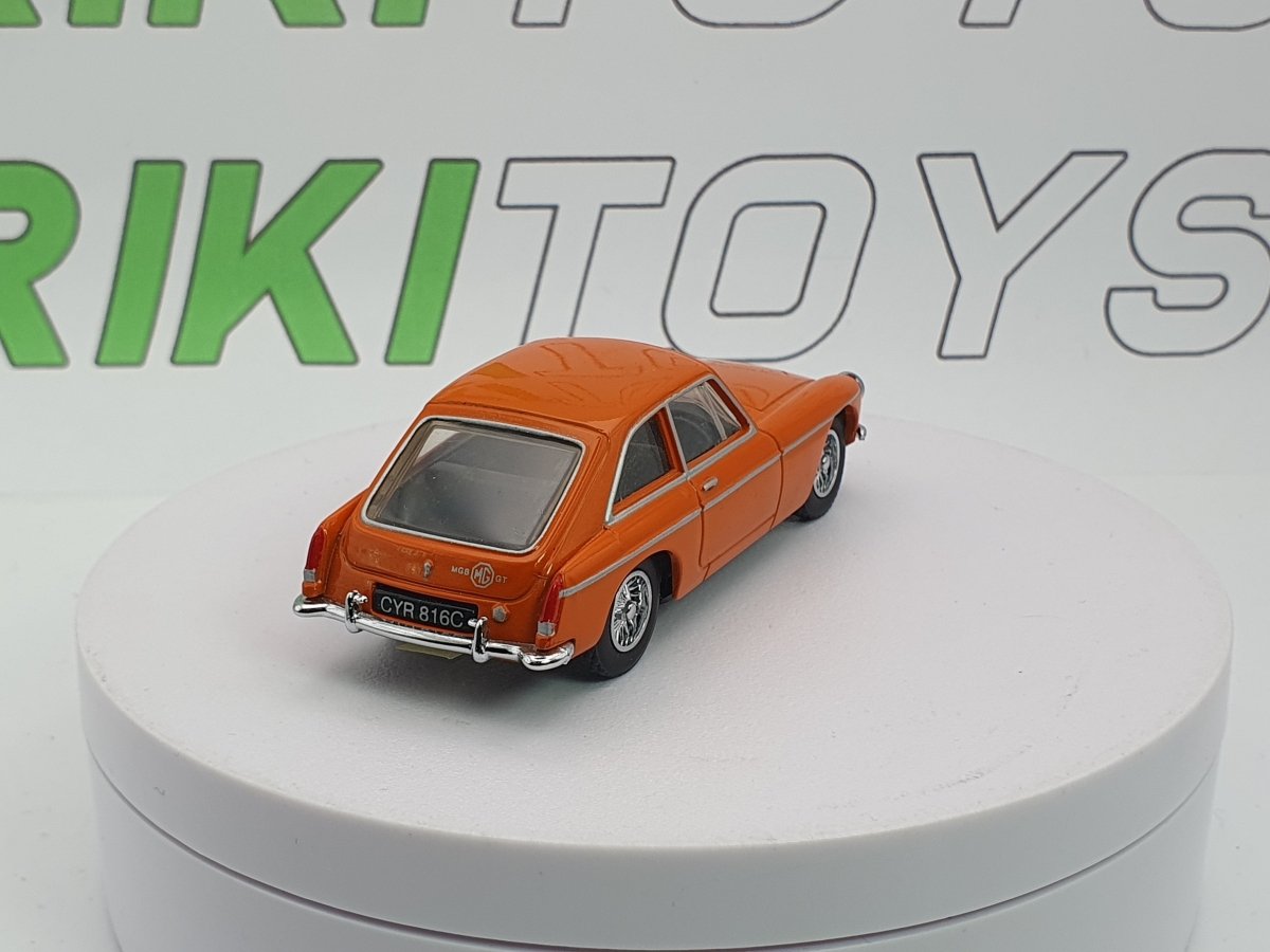 MG B GT Coupé Dinky Toys 1/43 Arancione - RikiToys - Dinky Toys
