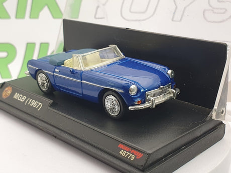 MG B Spider New Ray 1/43 Blu 1967 - RikiToys - New Ray