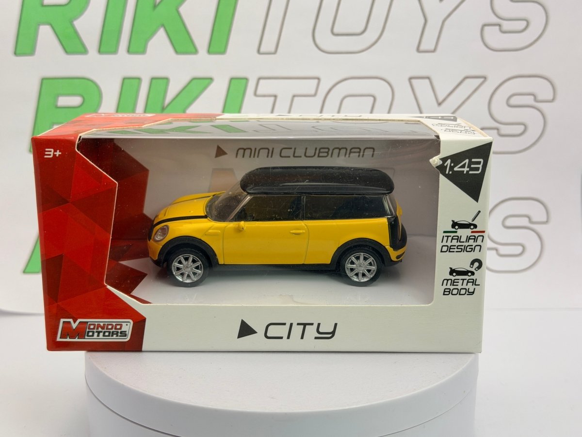 Mini Clubman Mondo Motors 1/43 Giallo - RikiToys - Mondo Motors