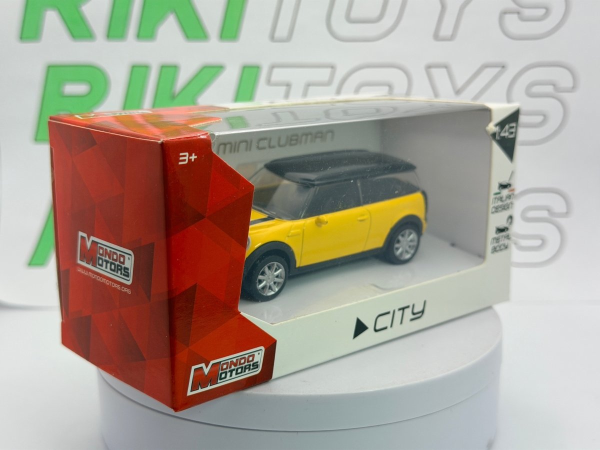 Mini Clubman Mondo Motors 1/43 Giallo - RikiToys - Mondo Motors