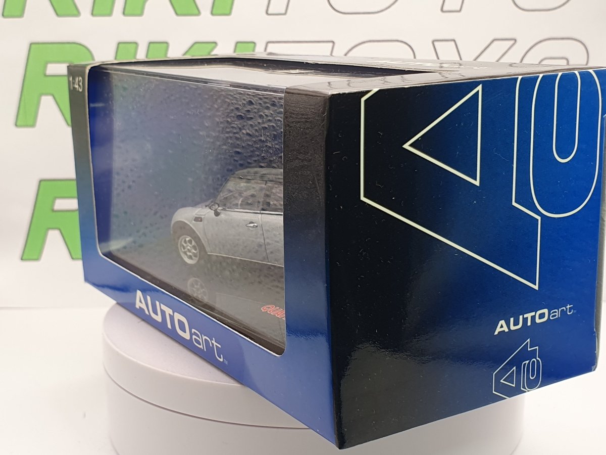 Mini Cooper Auto Art 1/43 Argento - RikiToys - Auto Art#
