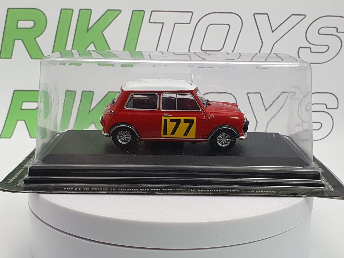 Mini Cooper Del Prado 1/43 Rosso 1973 - RikiToys - Del Prado