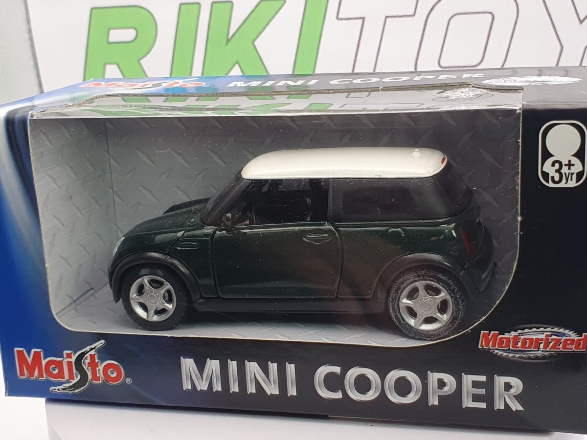 Mini Cooper Maisto 1/40 Verde - RikiToys - Maisto