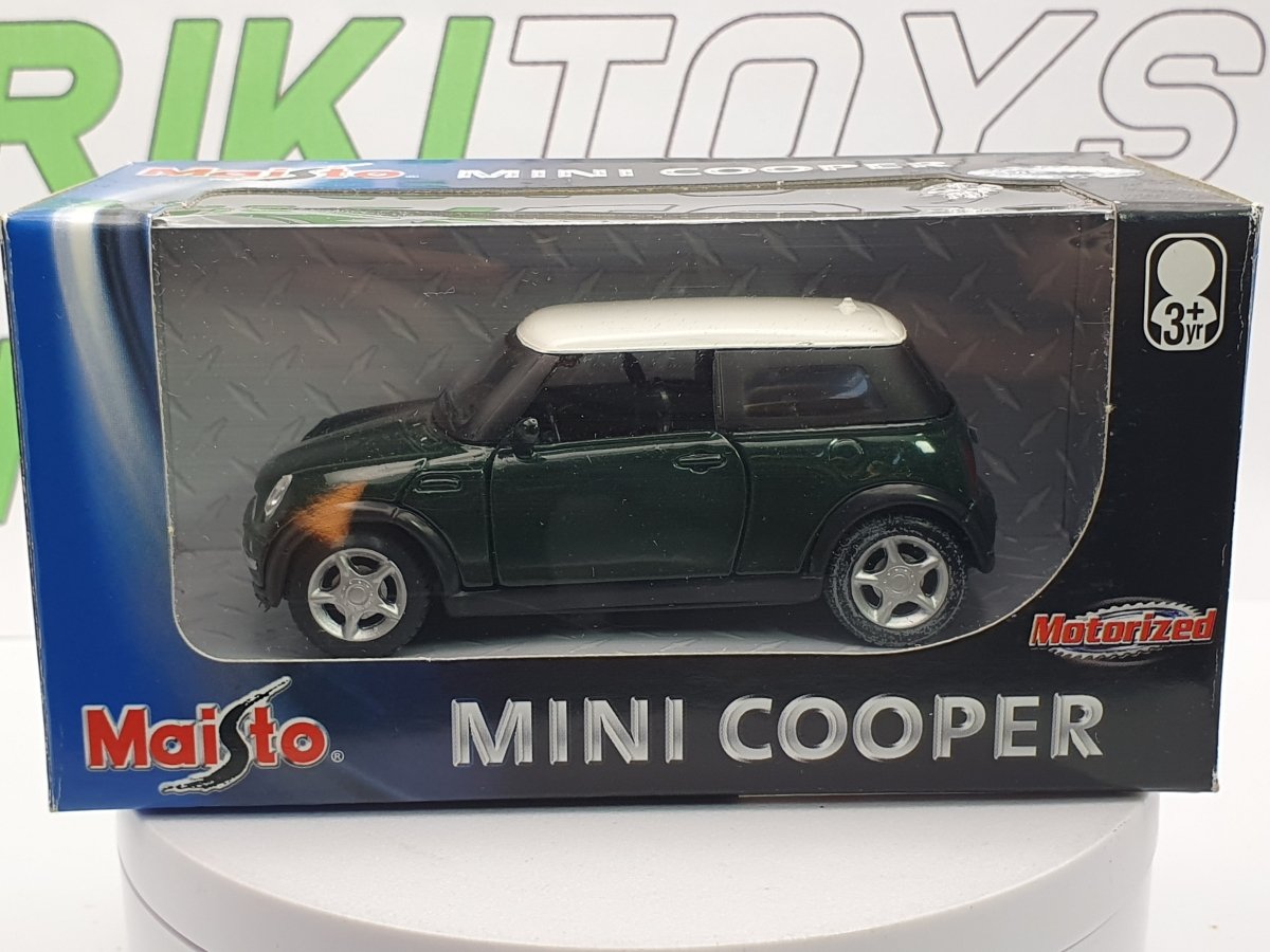 Mini Cooper Maisto 1/40 Verde - RikiToys - Maisto
