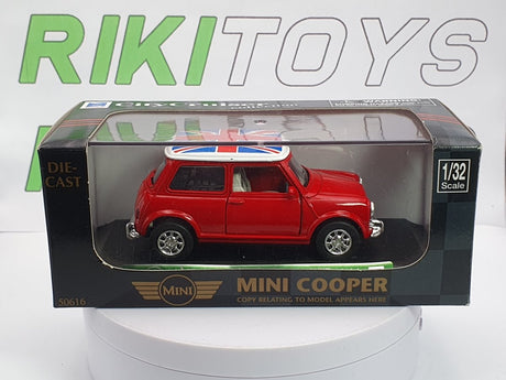 Mini Cooper New Ray 1/32 Rosso 1960 - RikiToys - New Ray#