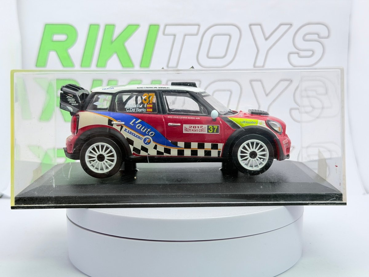 Mini J.C.W. WRC Burago 1/32 Rosso - RikiToys - Burago